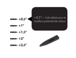 SELECT Jeu De Cales Stabilisateur Goliath - Shims Set (0.5°, 1°, 1.5°, 2° & 2.5°) 13 SELECT Jeu De Cales Stabilisateur Goliath - Shims Set (0.5°, 1°, 1.5°, 2° & 2.5°) -Duotony Boutique cales stabilisateur goliath shims set 05 1 15 2 25 select 3