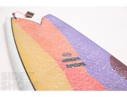 DAB - Fish - India - 5'9 X 21 1/8" X 2 9/16" - 37.6 L - Futures - Twin -Duotony Boutique dab fish india 59 x 21 18 x 2 916 376 l futures twin indio 5