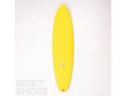 Egg Not - Mid - 7'4" X 21.50" X 2.78" - 49 L - Single US Box + Quad - Jaune -Duotony Boutique egg not mid 74 x 2150 x 278 49 l single us box quad al merrick 19