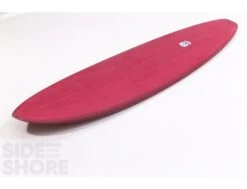 Egg Not - Mid - 7'4" X 21.50" X 2.78" - 49 L - Single US Box + Quad - Red -Duotony Boutique egg not mid 74 x 2150 x 278 49 l single us box quad red rusty surfboards 15