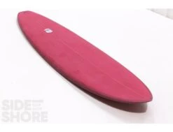 Egg Not - Mid - 7'4" X 21.50" X 2.78" - 49 L - Single US Box + Quad - Red -Duotony Boutique egg not mid 74 x 2150 x 278 49 l single us box quad red rusty surfboards 2