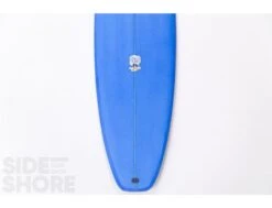 Egg Not - Mid - 7'6" X 21.75" X 2.80" - 51 L - Single US Box + Quad - Blue -Duotony Boutique egg not mid 76 x 2175 x 280 51 l single us box quad red rusty surfboards 11