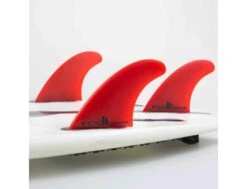 FCS II Accelerator Neo Glass Red Eco Blend Thruster - Medium -Duotony Boutique fcs ii accelerator neo glass red eco blend thruster medium fcs 2