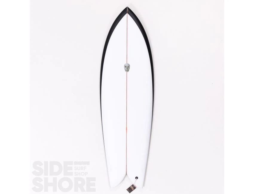 Fish - Spray Black - 5'11 X 21 3/8" X 2 11/16" - Twin - Futures 3 Fish - Spray Black - 5'11 X 21 3/8" X 2 11/16" - Twin - Futures