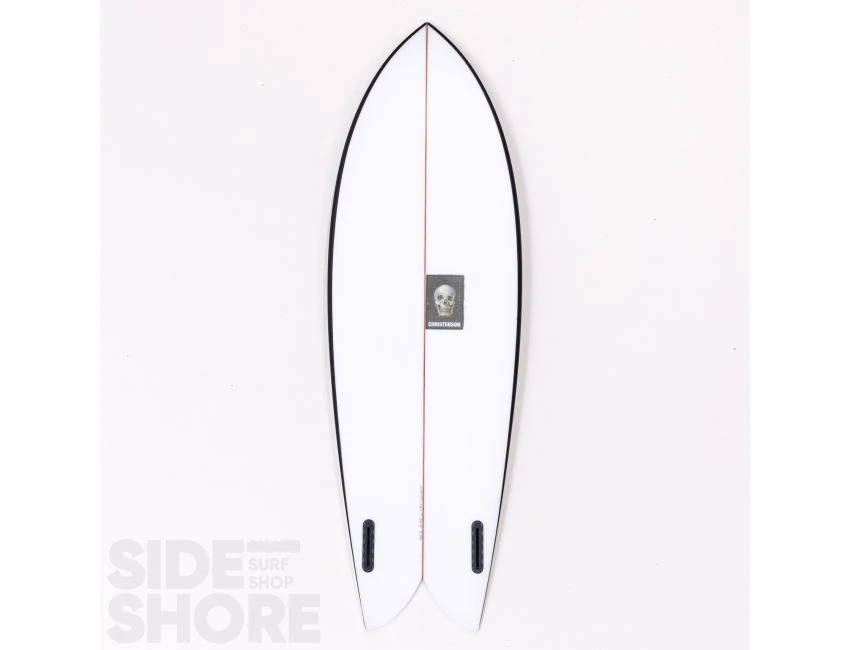 Fish - Spray Black - 5'6 X 20 7/8" X 2 7/16" - Twin - Futures 4 Fish - Spray Black - 5'6 X 20 7/8" X 2 7/16" - Twin - Futures – Image 2