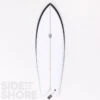 Fish - Spray Black - 5'7 X 21 1/8" X 2 15/32" - Twin - Futures -Duotony Boutique fish spray black 57 x 21 18 x 2 1532 twin futures christenson surfboards