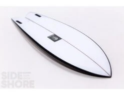 Fish - Spray Black - 5'8 X 21" X 2 1/2" - Twin - Futures -Duotony Boutique fish spray black 58 x 21 x 2 12 twin futures christenson surfboards 19