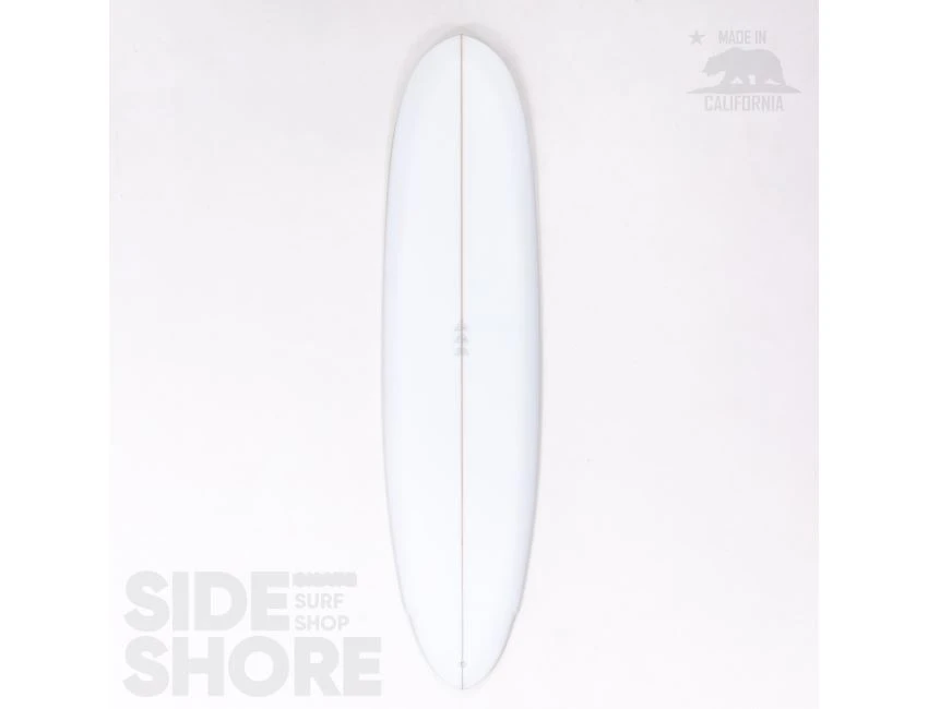 Floyd Pepper - Clear - 7'4 X 20 1/2" X 2 3/4" - Twin - FCS 3 Floyd Pepper - Clear - 7'4 X 20 1/2" X 2 3/4" - Twin - FCS