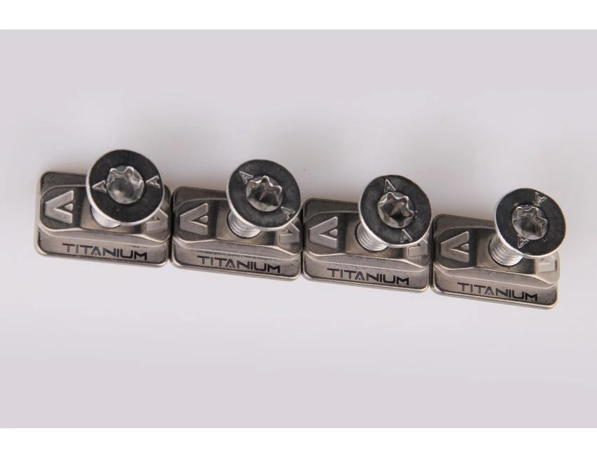 Generic Titanium T Nuts / CSK Screw Set (x4) - M6 5 Generic Titanium T Nuts / CSK Screw Set (x4) - M6 – Image 3