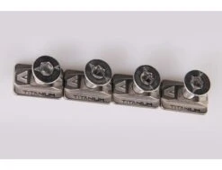 Generic Titanium T Nuts / CSK Screw Set (x4) - M6