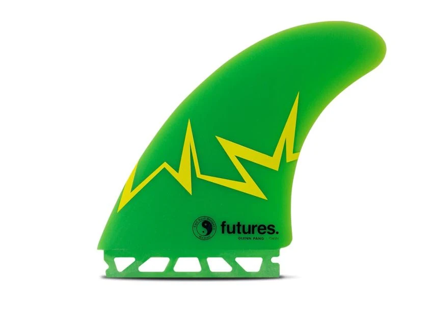 Glenn Pang Fiberglass - Green / Yellow - Twin + Mini Trailer 8 Glenn Pang Fiberglass - Green / Yellow - Twin + Mini Trailer – Image 6