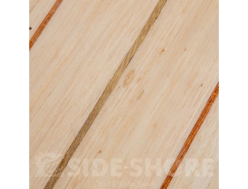 Gun - 9'10" - Full Balsa - Quad Futures 10 Gun - 9'10" - Full Balsa - Quad Futures – Image 8