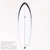 Myconaut - Black Rails - 5'11 X 21 1/4" X 2 5/8" - Quad - Futures -Duotony Boutique myconaut black rails 511 x 21 14 x 2 58 quad futures christenson surfboards
