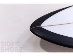 Myconaut - Black Rails - 5'5 X 20 1/2" X 2 7/16" - Quad - Futures -Duotony Boutique myconaut black rails 55 x 20 12 x 2 716 quad futures christenson surfboards 15