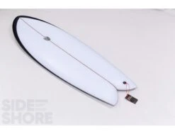 Myconaut - Black Rails - 5'5 X 20 1/2" X 2 7/16" - Quad - Futures -Duotony Boutique myconaut black rails 55 x 20 12 x 2 716 quad futures christenson surfboards 16