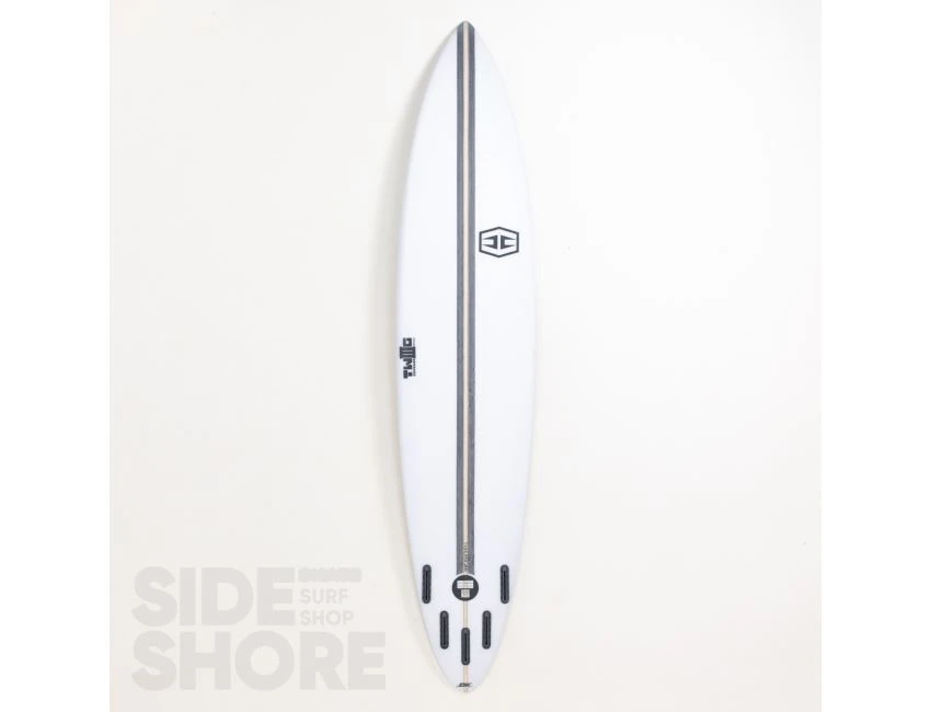 Hurricane The Charger - TWIG - Blanche - 12 Mm Stringer 8'6" X 20" 1/2 X 3"3/8 - 60 L - Combo Future 4 Hurricane The Charger - TWIG - Blanche - 12 Mm Stringer 8'6" X 20" 1/2 X 3"3/8 - 60 L - Combo Future – Image 2