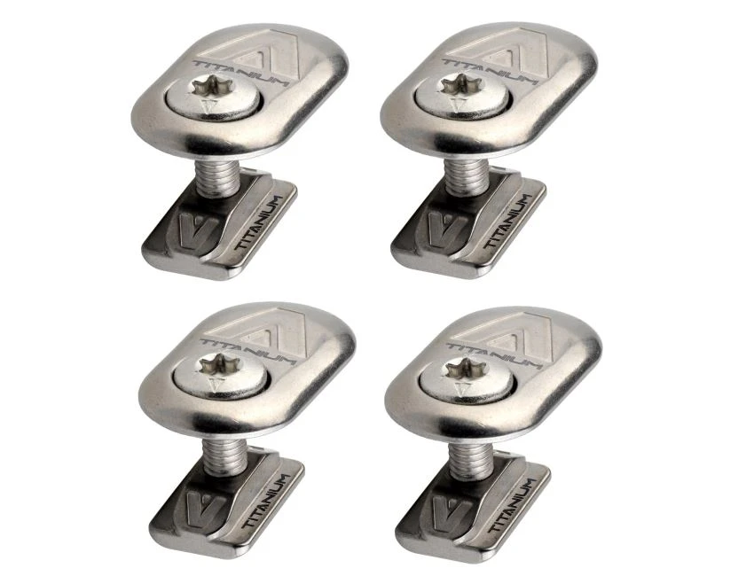 Ti Mast T Nut Washer/screw Set -M6 3 Ti Mast T Nut Washer/screw Set -M6